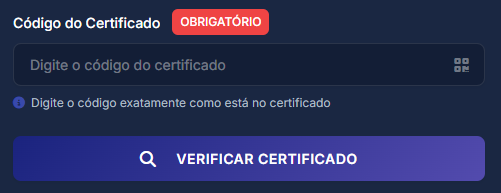 Como verificar seu certificado